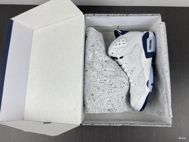 Bmlin shoes Retro 6 Navy Midnight Jordan (2022) CT8529-141 0814
